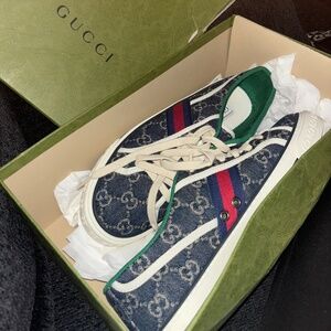 Gucci Denim Sneakers